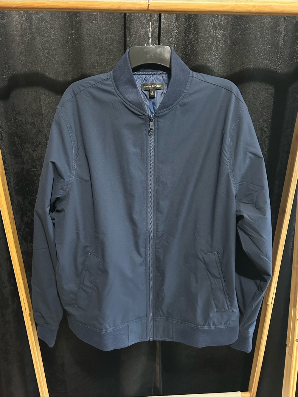 Banana Republic Navy Bomber Jacket